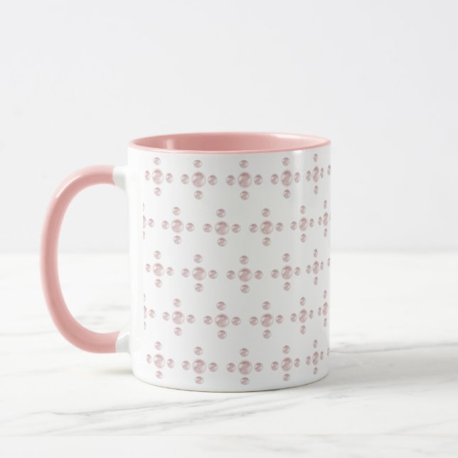 Elegant cute dots mug (Left)