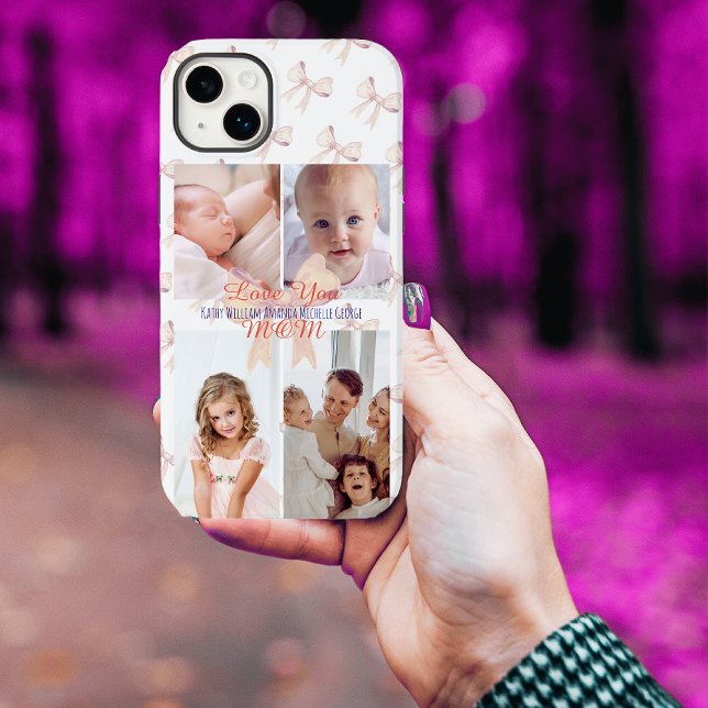 Elegant Cute Keepsake Love You Mum Mothers Day Case-Mate iPhone Case (Creator Uploaded)