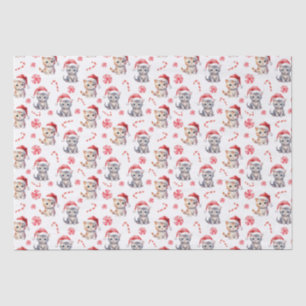Elegant Cute Kitty Sweet Candy Christmas Tissue Paper