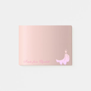 Elegant Cute Stylish Girly ,Dress Post-it Notes