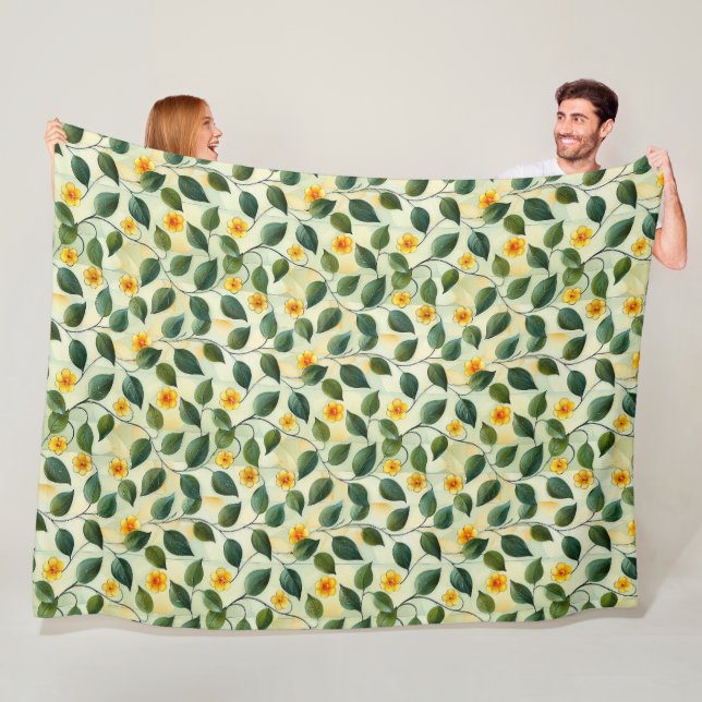 Elegant Cute Unique Trendy Modern Fleece Blanket (In Situ)