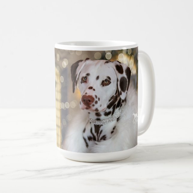 Elegant Dalmatian  Coffee Mug (Front Right)