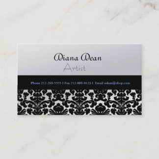 ELEGANT DAMASK BUSINESS CARD