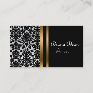 ELEGANT DAMASK BUSINESS CARD