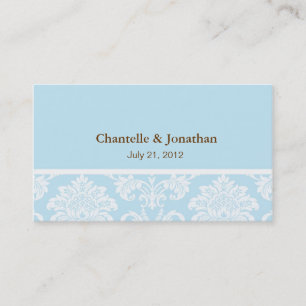Elegant Damask Business Card