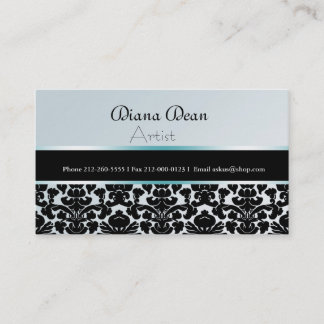 ELEGANT DAMASK BUSINESS CARD