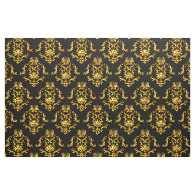 Elegant Damask Fabric (Fat Quarter)