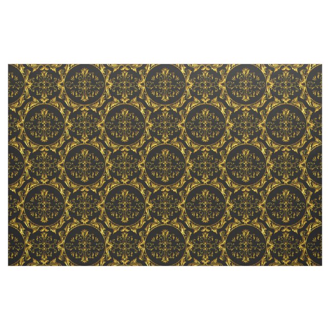 Elegant Damask Fabric (Fat Quarter)
