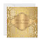 Elegant Damask Floral Swirl Gold 50th Anniversary