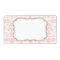 Elegant Damask Label
