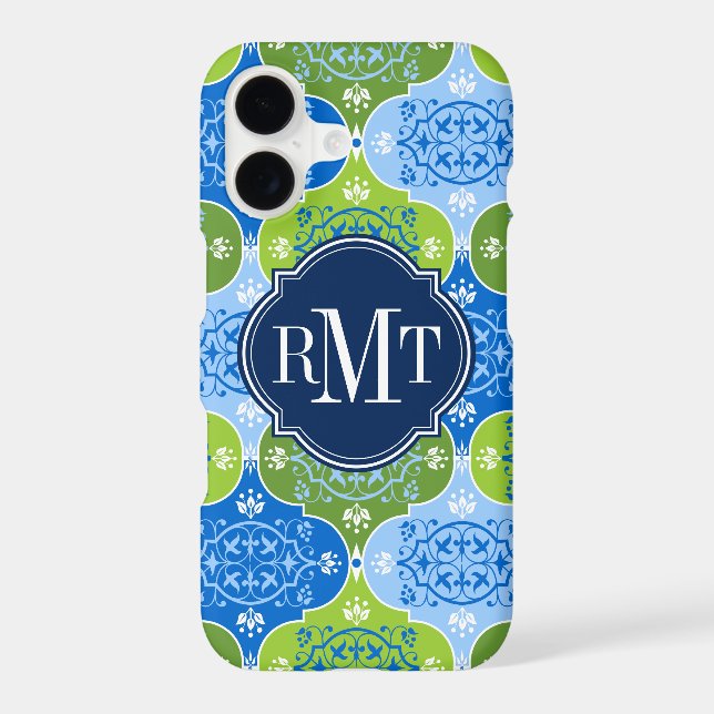 Elegant Damask Monogram (Back)