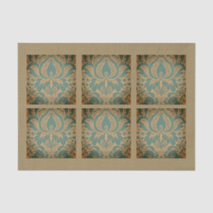 Elegant Damask Mother's Day Tissue Paper