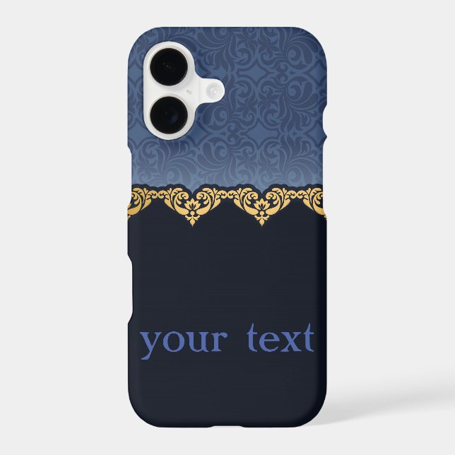 Elegant Damask Pattern (Back)