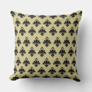 Elegant Damask Pattern Cushion