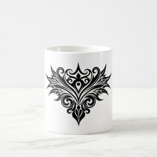 Elegant Damask Patterns – Sophisticated Vintage Ba Coffee Mug