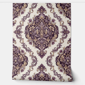 Elegant Damask Wallpaper