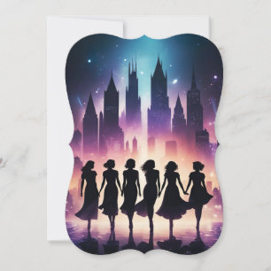 Elegant Dance Party Invitations