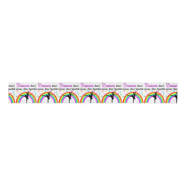 ELEGANT DANCER GROSGRAIN RIBBON (Front)