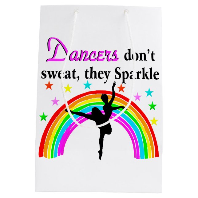 ELEGANT DANCER MEDIUM GIFT BAG (Back)