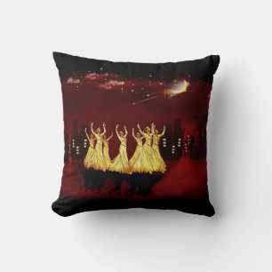 Elegant dancers cushion