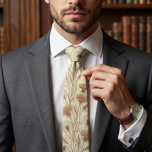 Elegant Dandelion Seed Tie