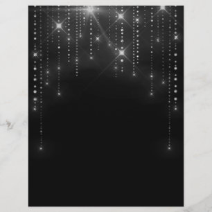 Elegant dark blank flyer