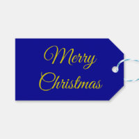 Elegant Dark Blue & Gold