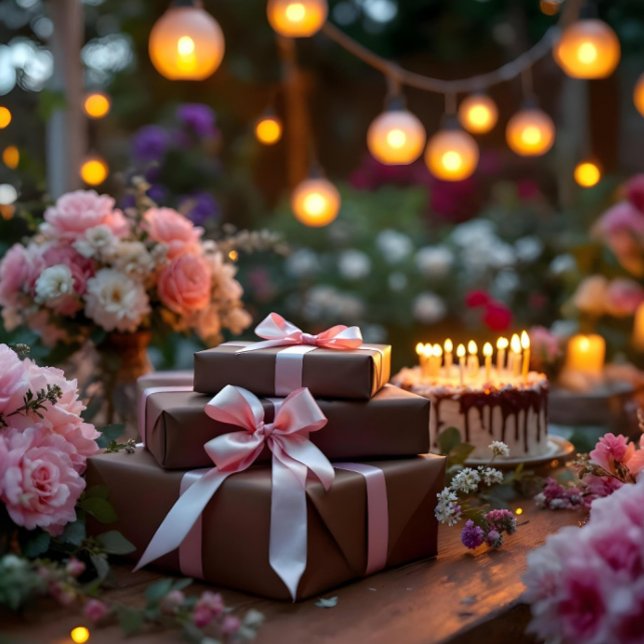 Elegant Dark Brown Colour 412a1e Wrapping Paper (Elegant Dark Brown Color 412a1e Wrapping Paper. AI Gen.
)