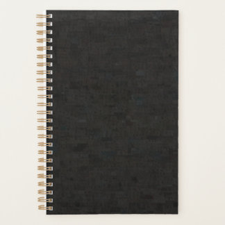 Elegant dark brown planner
