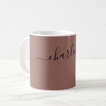 Elegant Dark Chestnut Colour Name Personalised