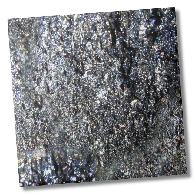 Elegant Dark Grey Ceramic Tile (Gun Metal Sparkling Crystal Mineral Stone Ceramic Tile)