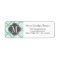 Elegant Dark Mint Damask Personalised