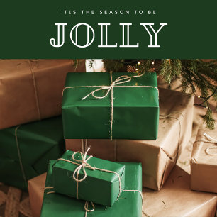 Elegant dark olive green Solid Christmas Wrapping Paper