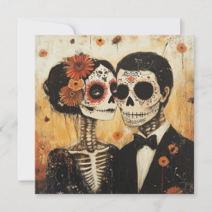 Elegant Day of the Dead Gathering Invitation