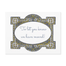 Elegant deco frame cards, customise for your use