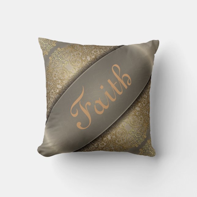 Elegant Decorative Designer Pillow (Front)
