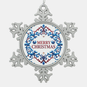 Elegant Decorative Merry Christmas Ornament