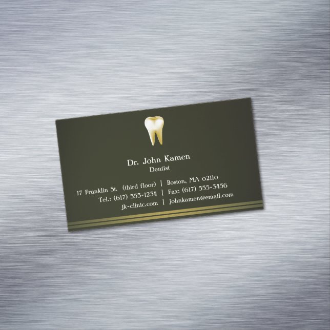 Elegant Dental Business Card (In Situ)