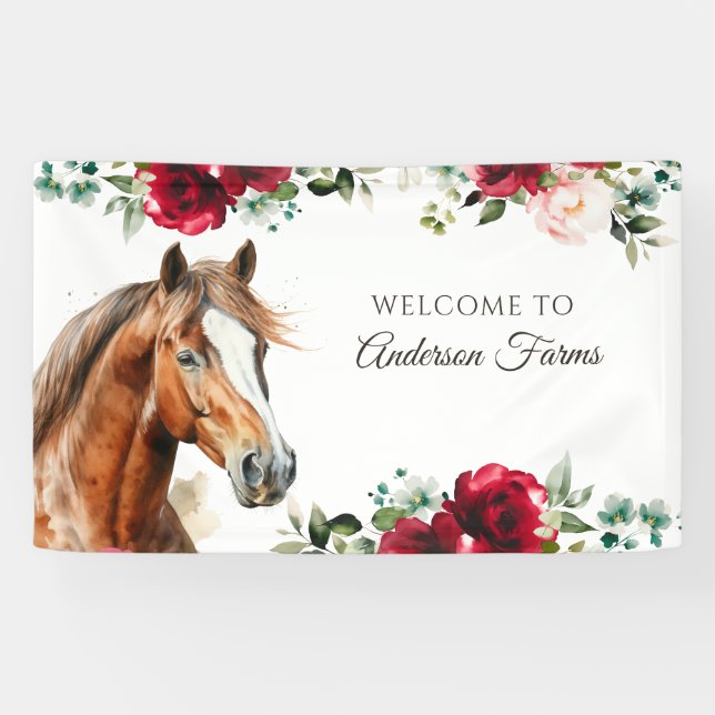 Elegant Derby Party  Banner (Horizontal)