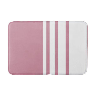 Elegant design, modern pattern, vertical stripes bath mat