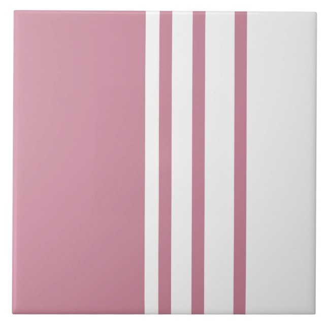 Elegant design, modern pattern, vertical stripes ceramic tile (Front)