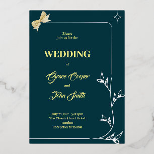 ELEGANT DESIGN WITH DARK BLUE BACKGROUND 