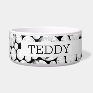 Elegant Diamond Gemstone PET NAME Glam Bling