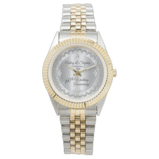 Elegant Diamond Jubilee 60th Wedding Anniversary  Watch