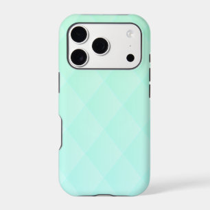Elegant Diamond Pattern in Mint Green Ombre