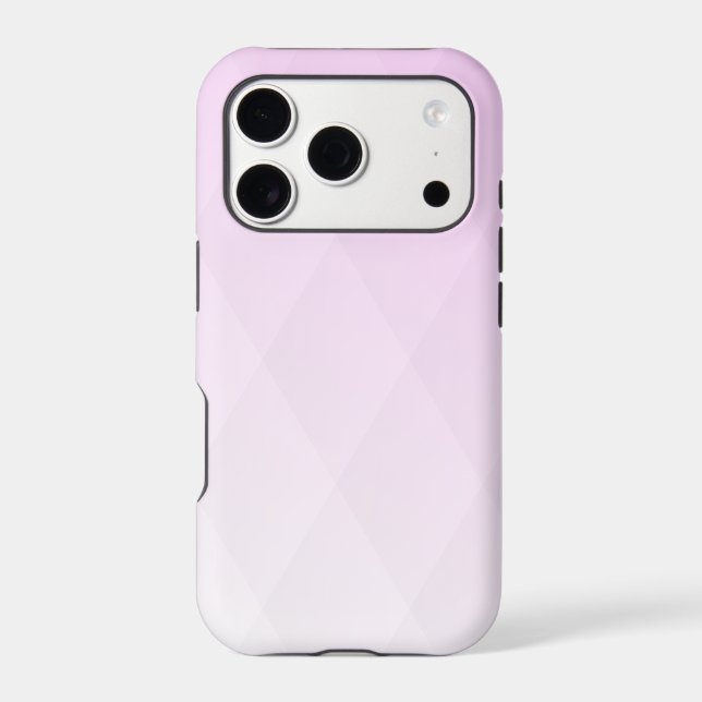 Elegant Diamond Pattern in Pink Ombre (Back)