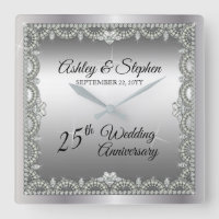 Elegant Diamonds 25th Wedding Anniversary