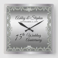 Elegant Diamonds 75th Wedding Anniversary