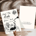 Elegant Disco Wedding Save The Date Cards<br><div class="desc">Elegant Disco Wedding Save The Date Cards</div>