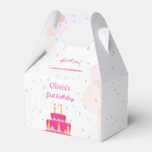 Elegant Disney princess birthday Favour Box